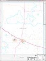 Childress, Tx Carrier Route Wall Map