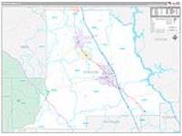 Chilton, Al Carrier Route Wall Map
