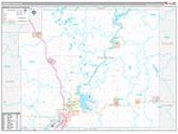 Chippewa, Wi Carrier Route Wall Map