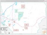 Churchill, Nv Wall Map Zip Code
