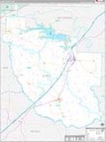 Clark, Ar Carrier Route Wall Map