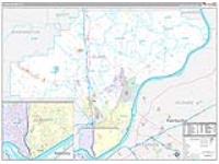 Clark, In Carrier Route Wall Map