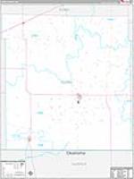 Clark, Ks Carrier Route Wall Map