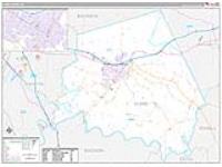 Clark, Ky Carrier Route Wall Map