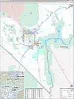 Clark, Nv Carrier Route Wall Map