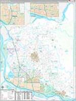 Clark, Wa Carrier Route Wall Map