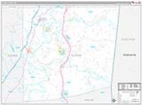 Clarke, Ms Carrier Route Wall Map