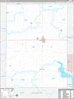 Clay, Ks Carrier Route Wall Map