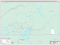 Clay, Nc Carrier Route Wall Map