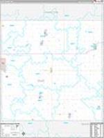 Clay, Ne Wall Map Zip Code