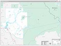 Clearwater, Id Carrier Route Wall Map