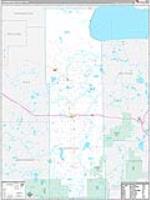 Clearwater, Mn Wall Map Zip Code