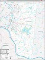 Clermont, Oh Carrier Route Wall Map