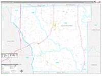 Cleveland, Ar Carrier Route Wall Map
