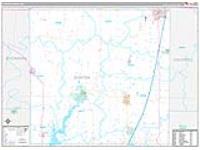 Clinton, Mo Carrier Route Wall Map