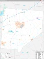 Clinton County, OH Zip Code Wall Map Basic Style by MarketMAPS - MapSales