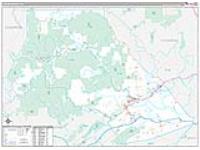 Clinton, Pa Carrier Route Wall Map