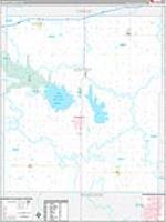 Coffey, Ks Carrier Route Wall Map