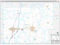 Coles, Il Wall Map Zip Code