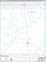 Collingsworth, Tx Carrier Route Wall Map