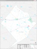 Colorado, Tx Carrier Route Wall Map