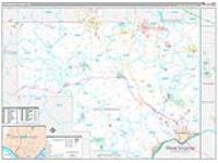 Columbiana, Oh Carrier Route Wall Map
