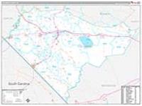 Columbus, Nc Wall Map Zip Code