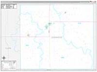Comanche, Ks Carrier Route Wall Map