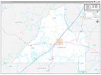 Conecuh, Al Carrier Route Wall Map