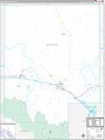 Converse, Wy Wall Map Zip Code
