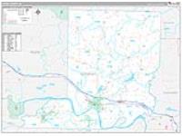 Conway, Ar Carrier Route Wall Map