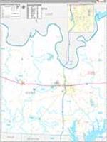 Cooke, Tx Carrier Route Wall Map