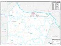Cooper, Mo Carrier Route Wall Map