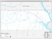 Corson, Sd Carrier Route Wall Map