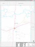 Cottle, Tx Carrier Route Wall Map