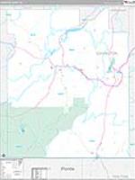 Covington, Al Carrier Route Wall Map