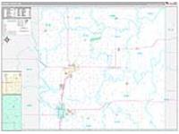 Cowley, Ks Carrier Route Wall Map