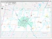 Craighead, Ar Carrier Route Wall Map