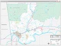 Crawford, Ar Carrier Route Wall Map