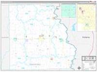 Crawford, Il Wall Map Zip Code