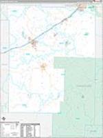 Crawford, Mo Carrier Route Wall Map