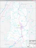 Crenshaw, Al Carrier Route Wall Map