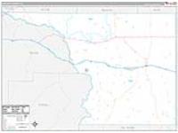 Crockett, Tx Carrier Route Wall Map