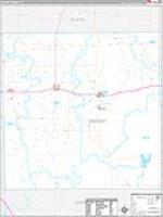 Crosby, Tx Carrier Route Wall Map