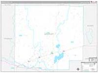 Crowley, Co Carrier Route Wall Map