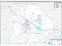 Cumberland, Tn Carrier Route Wall Map