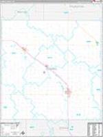 Cuming, Ne Wall Map Zip Code