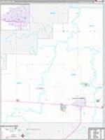 Curry, Nm Carrier Route Wall Map