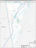 Dade, Ga Carrier Route Wall Map