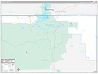 Daggett, Ut Carrier Route Wall Map